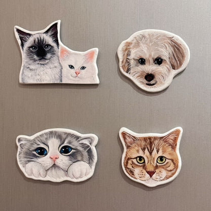 5-Pack Custom Pet Refrigerator Magnet