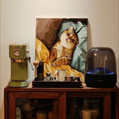 Custom Pet Paint by Numbers Kit – Create Your Own DIY Oil Painting