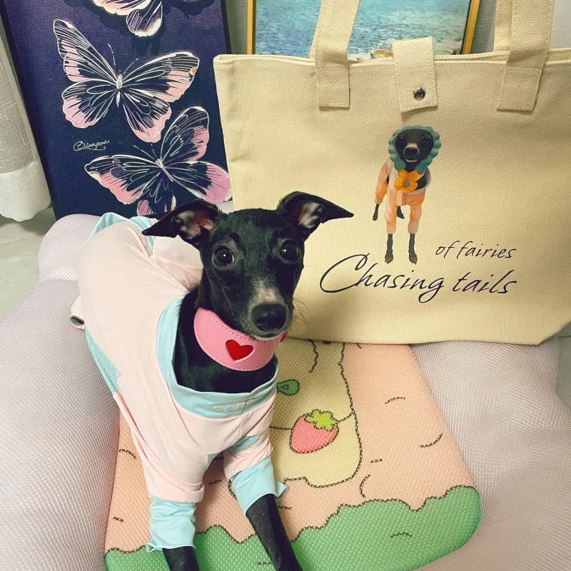Eco-friendly Canvas Bag Customized with Pet Photos