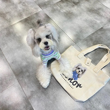 Eco-friendly Canvas Bag Customized with Pet Photos