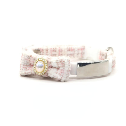 Sleek Luxury Custom Pet Info Collar (For Dogs & Cats)