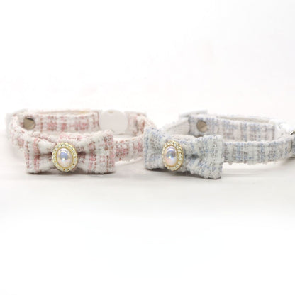 Sleek Luxury Custom Pet Info Collar (For Dogs & Cats)
